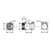 Слика 1 $на Компресор за клима AVA QUALITY COOLING FTK324