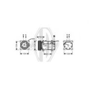 Слика 1 на Компресор за клима DIEDERICHS Climate DCK1593