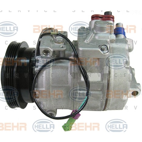 Слика на Компресор за клима HELLA 8FK 351 126-981 за камион Isuzu N Series NMR 85L, NPR 85L - 150 коњи дизел