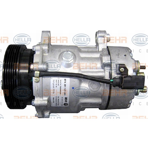 Слика на Компресор за клима HELLA 8FK 351 127-381 за Seat Leon (1M1) 1.8 20V - 125 коњи бензин