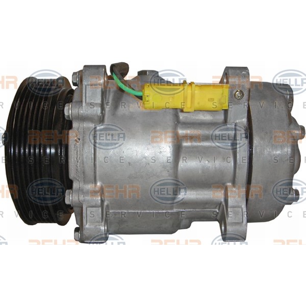 Слика на Компресор за клима HELLA 8FK 351 127-991 за Citroen C8 EA,EB 2.0 HDi 165 - 163 коњи дизел