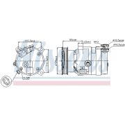 Слика 1 на Компресор за клима NISSENS 89106