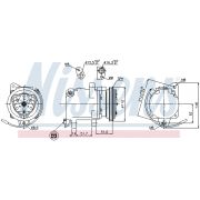 Слика 1 на Компресор за клима NISSENS 89163