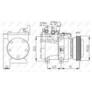 Слика 1 на Компресор за клима NRF 32200G