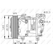 Слика 1 на Компресор за клима NRF 32690G