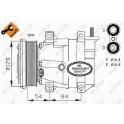 Слика 1 $на Компресор за клима NRF EASY FIT 32220