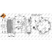 Слика 1 $на Компресор за клима NRF EASY FIT 32240