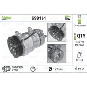 Слика 1 на Компресор за клима VALEO NEW ORIGINAL PART 699161