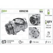 Слика 1 на Компресор за клима VALEO NEW ORIGINAL PART 699236