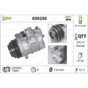 Слика 1 на Компресор за клима VALEO NEW ORIGINAL PART 699298