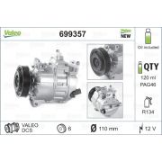 Слика 1 на Компресор за клима VALEO NEW ORIGINAL PART 699357