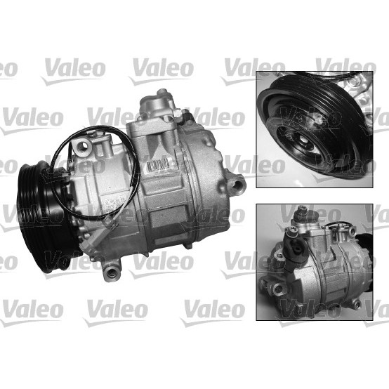 Слика на Компресор за клима VALEO NEW ORIGINAL PART 699376 за камион Isuzu N Series NMR 85L, NPR 85L - 150 коњи дизел