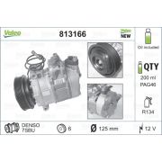 Слика 1 на Компресор за клима VALEO NEW ORIGINAL PART 813166