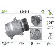 Слика 1 на Компресор за клима VALEO REMANUFACTURED 699643