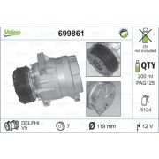 Слика 1 на Компресор за клима VALEO REMANUFACTURED 699861