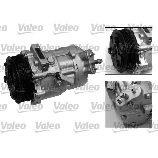 Слика на Компресор за клима VALEO REMANUFACTURED 699868 за Opel Vectra C GTS 2.2 DTI 16V - 125 коњи дизел