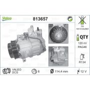 Слика 1 на Компресор за клима VALEO REMANUFACTURED 813657