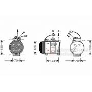 Слика 1 на Компресор за клима VAN WEZEL 0300K015