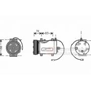 Слика 1 $на Компресор за клима VAN WEZEL 0300K144