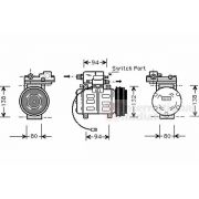 Слика 1 $на Компресор за клима VAN WEZEL 0300K181