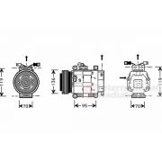 Слика 1 $на Компресор за клима VAN WEZEL 1700K049