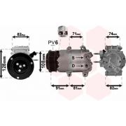 Слика 1 на Компресор за клима VAN WEZEL 1800K498