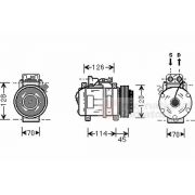 Слика 2 $на Компресор за клима VAN WEZEL 3000K278