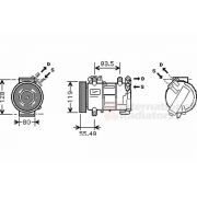 Слика 2 на Компресор за клима VAN WEZEL 4000K315