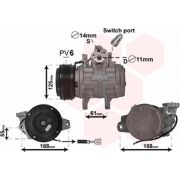 Слика 1 $на Компресор за клима VAN WEZEL 7400K030