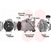 Слика 1 на Компресор за клима VAN WEZEL 7600K018