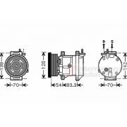 Слика 1 на Компресор за клима VAN WEZEL 8100K071