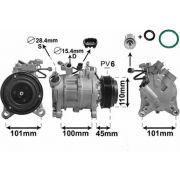 Слика 1 на Компресор за клима VAN WEZEL IR PLUS 0600K499