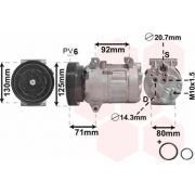 Слика 1 на Компресор за клима VAN WEZEL IR PLUS 4300K103