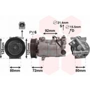 Слика 1 на Компресор за клима VAN WEZEL IR PLUS 4300K489