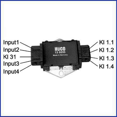 Слика на Комутатор HITACHI Hueco 138055 за Audi A6 Avant (4B, C5) 1.8 T - 180 коњи бензин