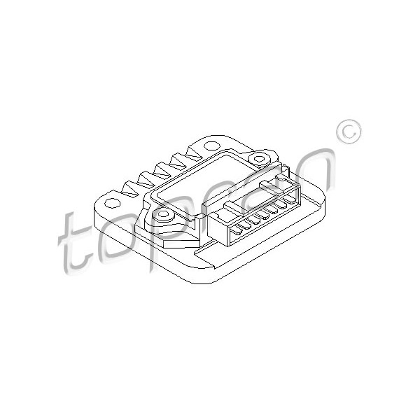 Слика на Комутатор TOPRAN 102 925 за Audi 80 Sedan (89, 89Q, 8A, B3) 2.0 E - 113 коњи бензин