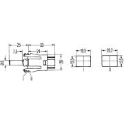 Слика 2 на контактен клуч, контакт за врата HELLA 6ZF 004 229-011