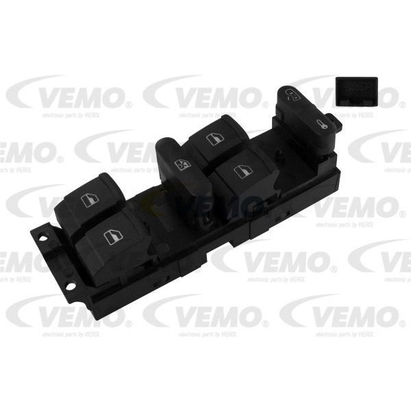 Слика на Копчиња ел.стакла VEMO Original  Quality V10-73-0206 за Skoda Fabia Hatchback (6Y2) 1.0 - 50 коњи бензин