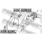 Слика 2 на кормилно вратило FEBEST ASK-SORL