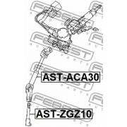 Слика 2 на кормилно вратило FEBEST AST-ACA30
