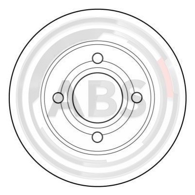 Слика на кочионен диск A.B.S. 15765 за Audi Quattro (85) 2.2 quattro - 121 коњи бензин