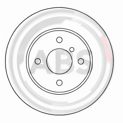 Слика на кочионен диск A.B.S. 15766 за BMW 3 Sedan E30 318 i - 115 коњи бензин
