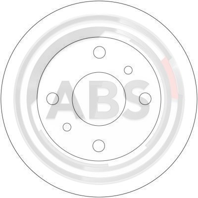 Слика на кочионен диск A.B.S. 16063 за Nissan Pulsar Hatchback (N16) 1.5 - 98 коњи бензин