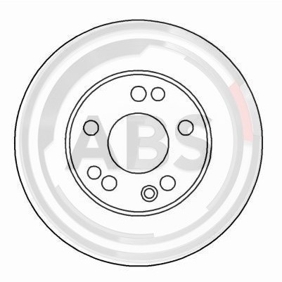 Слика на кочионен диск A.B.S. 16260 за Mercedes E-class Coupe (c124) E 36 AMG (124.052) - 272 коњи бензин