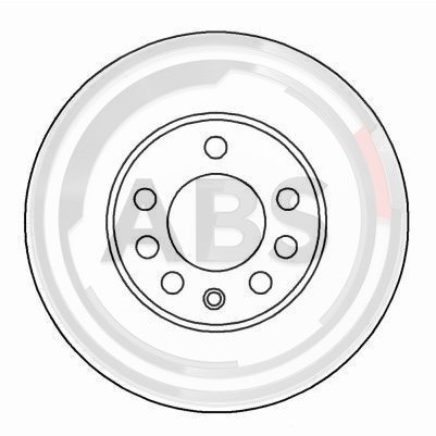 Слика на кочионен диск A.B.S. 16486 за Opel Vectra B Hatchback 1.6 i - 75 коњи бензин