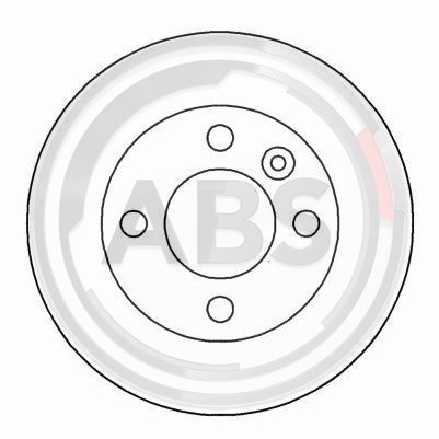 Слика на кочионен диск A.B.S. 16627 за Skoda Favorit (781) 1.3 135 (781) - 58 коњи бензин