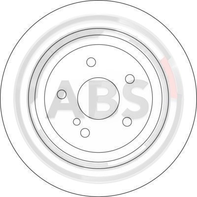 Слика на кочионен диск A.B.S. Coated 17113 за Mercedes S-class Saloon (w220) S 400 CDI (220.028, 220.128) - 260 коњи дизел