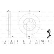 Слика 5 на кочионен диск BOSCH 0 986 478 017