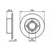 Слика 5 на кочионен диск BOSCH 0 986 478 019