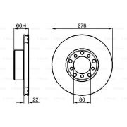 Слика 3 $на Кочионен диск BOSCH 0 986 478 060